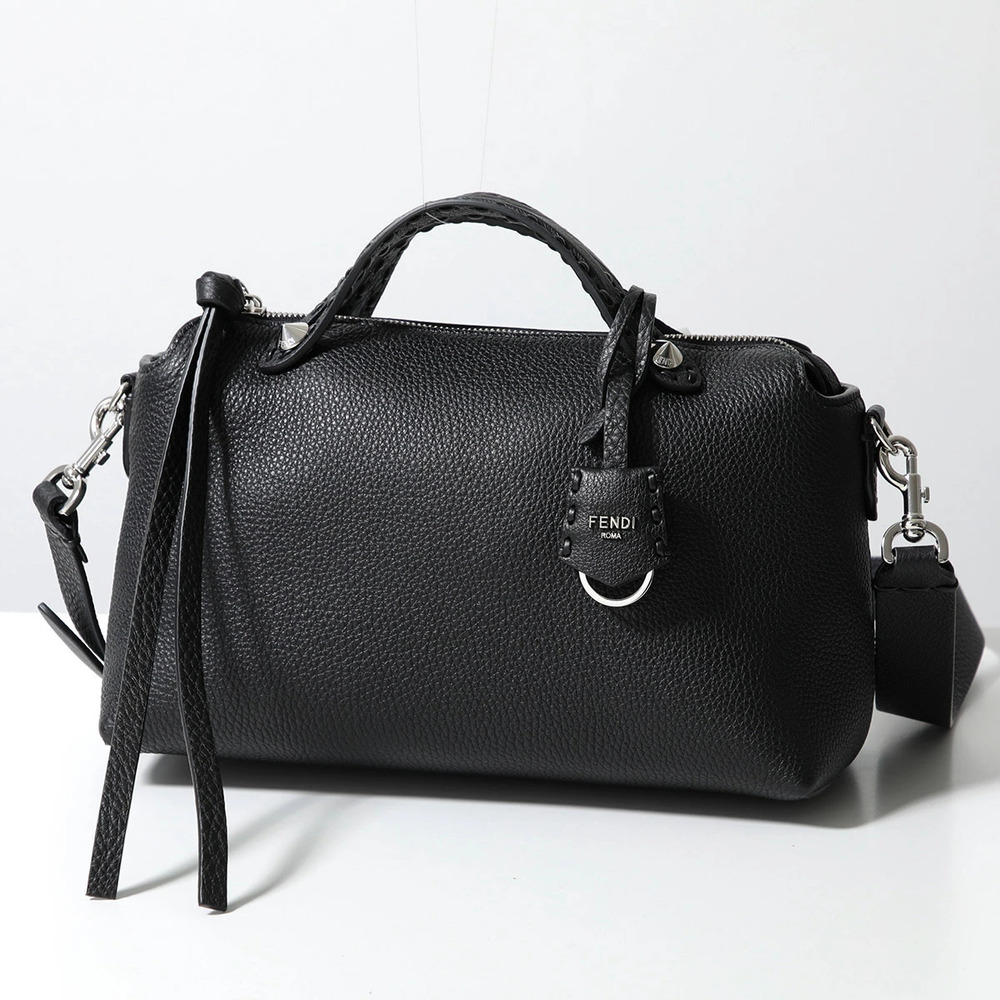 Fendi BY THE WAY Shoulder Bag Leather Handbag Metal
